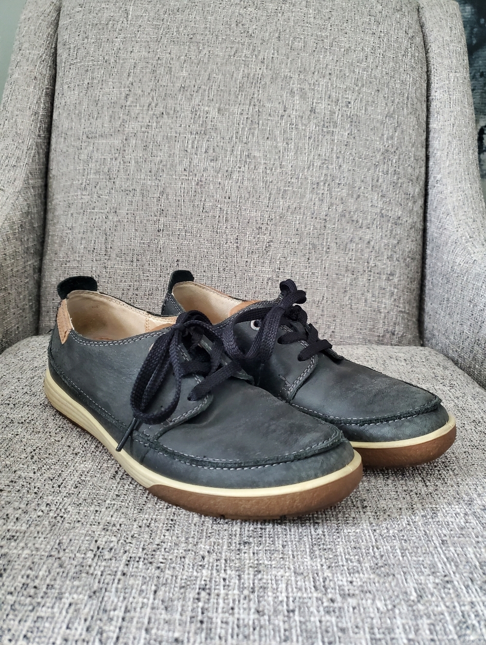 ✅ ECCO Chase II Tie Casual Low-top Sneaker, Black Nubuck (38)